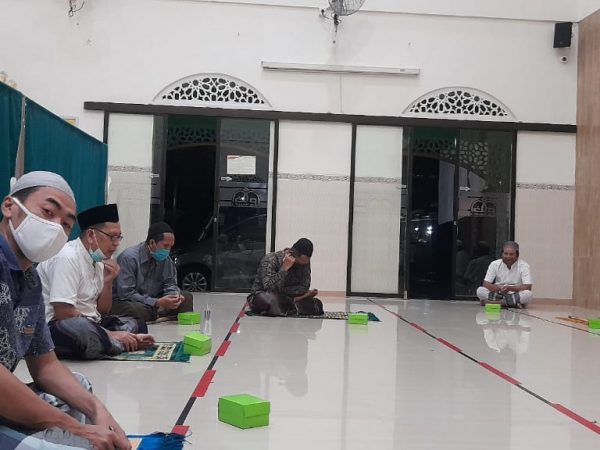 Rapat persiapan Idul Adha 1442 H Masjid Al Ikhlas