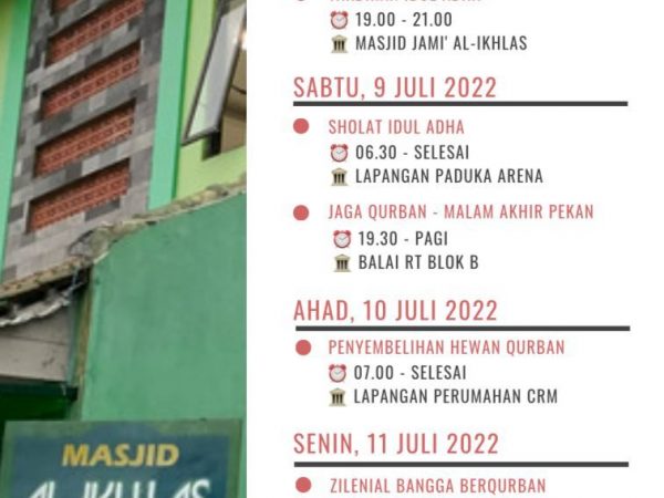 Laporan Kegiatan Idul Adha 1443 H