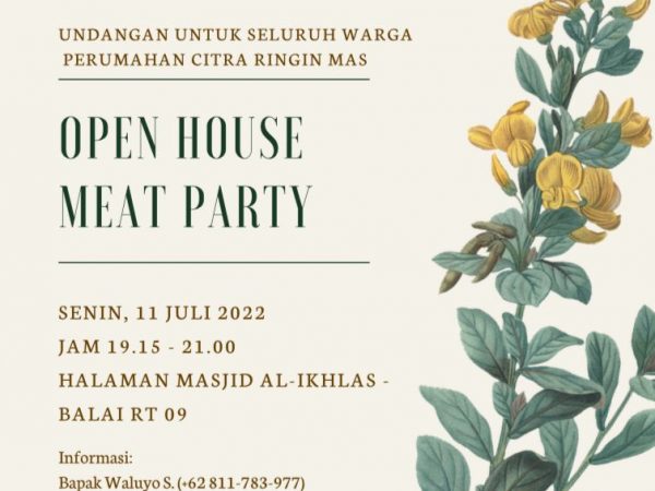 Open House - Meat Party