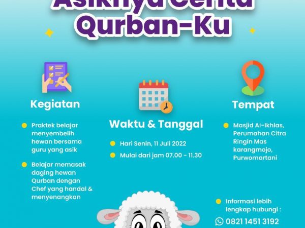 Zilenial Bangga Berqurban - Idul Adha 1443 H