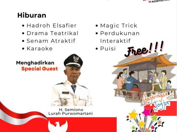 Run Down Panggung Kerakyatan 77th 2022